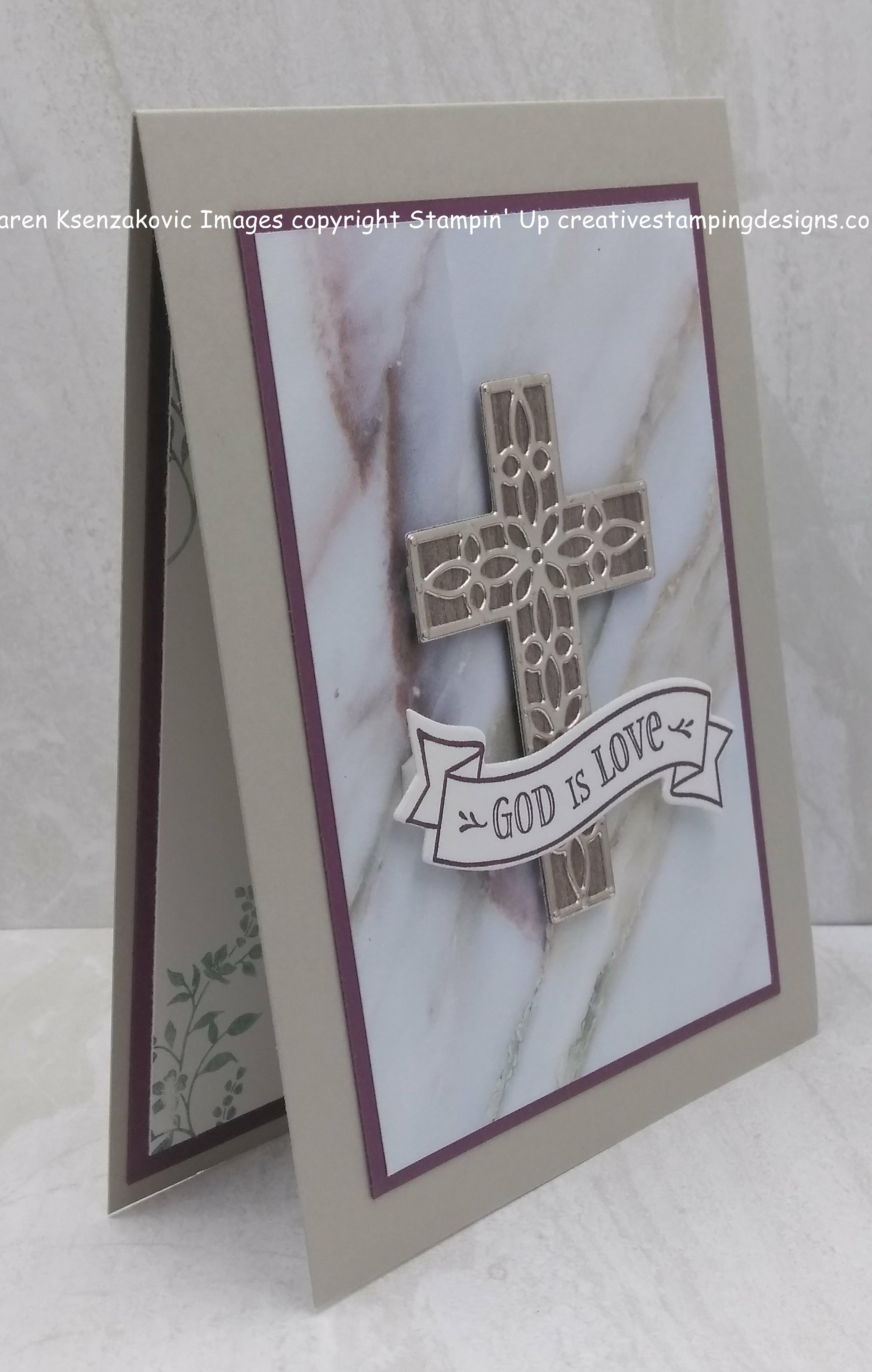 Stampin’ Up Hold On To Hope Easter Card | Creative Stamping Designs