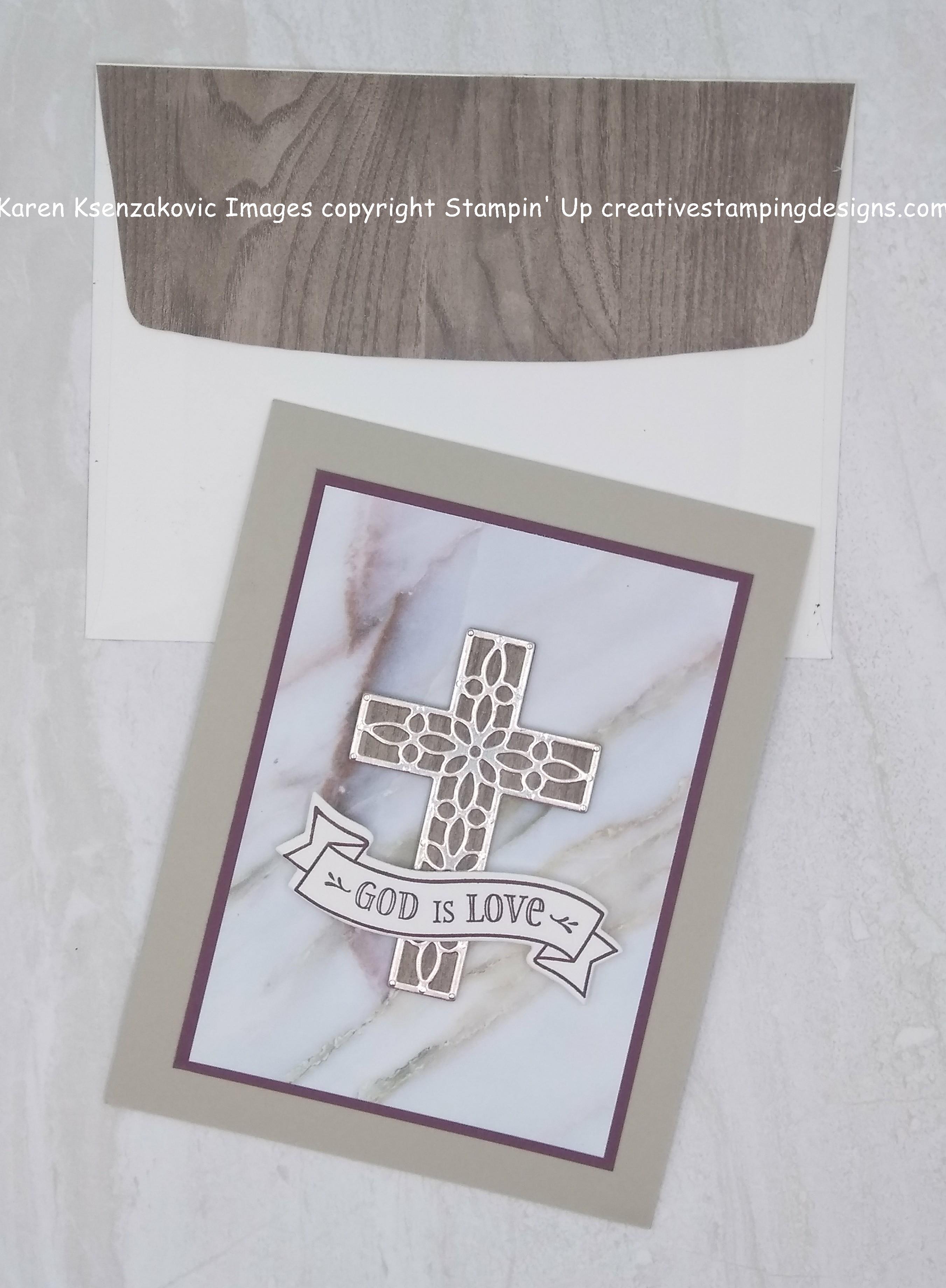 Stampin’ Up Hold On To Hope Easter Card | Creative Stamping Designs