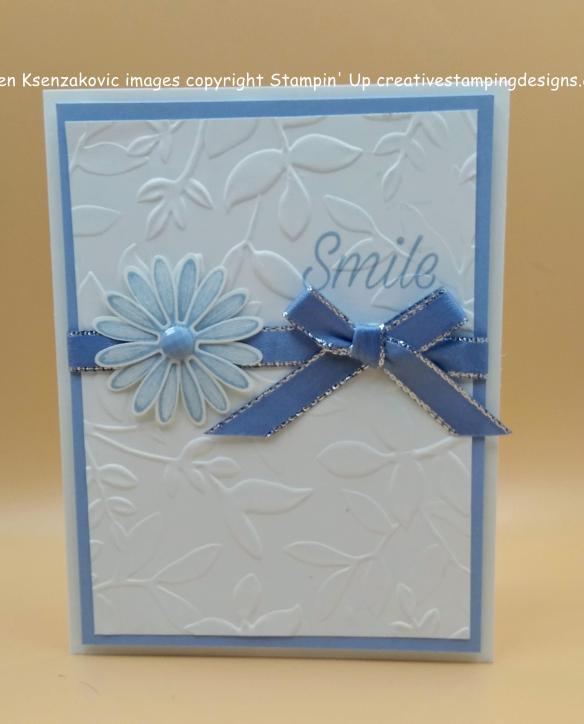 Stampin’ Up Daisy Lane Quick and Easy Card | Creative Stamping Designs