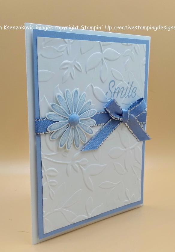 Stampin’ Up Daisy Lane Quick and Easy Card | Creative Stamping Designs