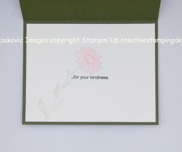 Stampin’ Up Daisy Lane Delight Thank You Card | Creative Stamping Designs