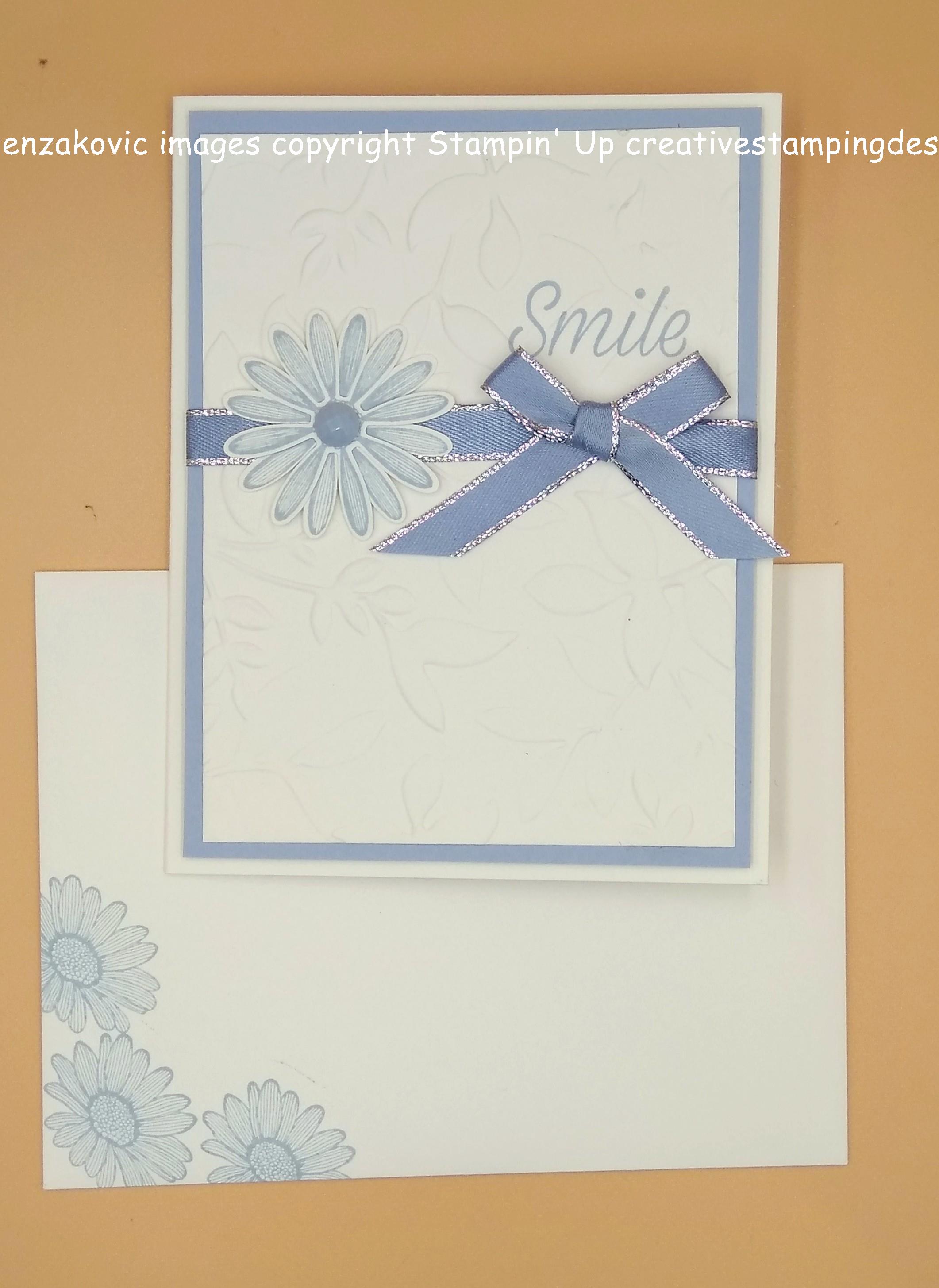 Stampin’ Up Daisy Lane Quick and Easy Card | Creative Stamping Designs