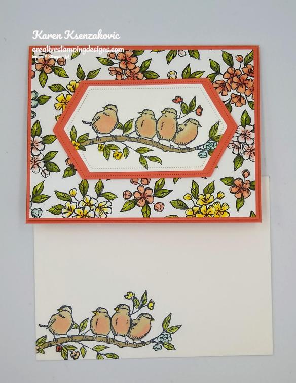 Stampin Up Free As A Bird Ballad Creative Stamping Designs 