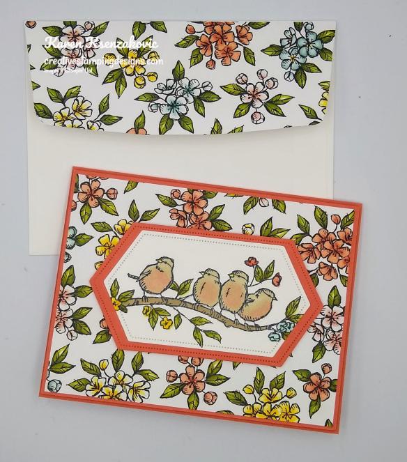 Stampin Up Free As A Bird Ballad Creative Stamping Designs 