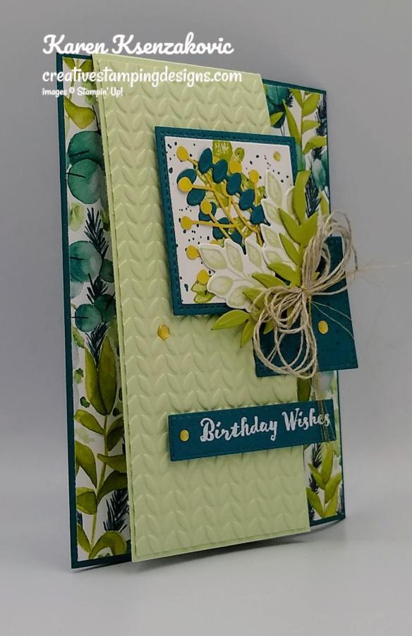 Stampin’ Up! Forever Fern Birthday for Fun Fold Friday | Creative ...