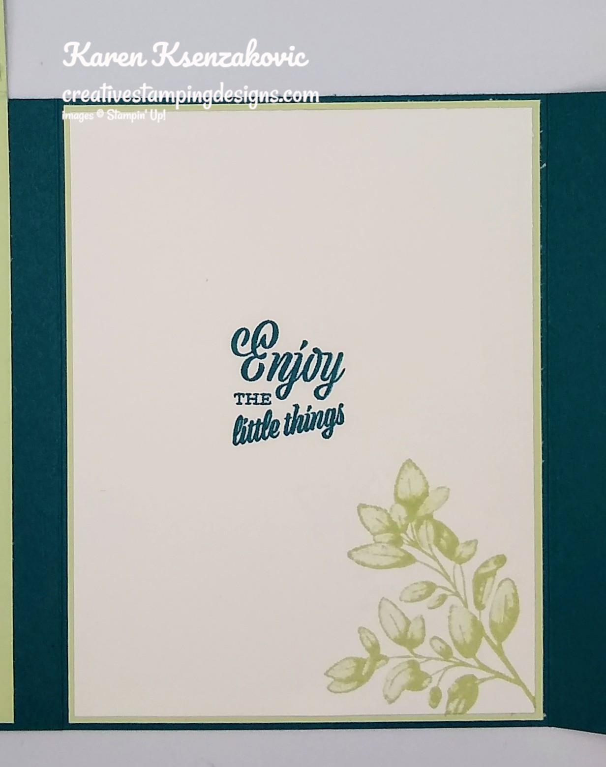 Stampin’ Up! Forever Fern Birthday for Fun Fold Friday | Creative ...
