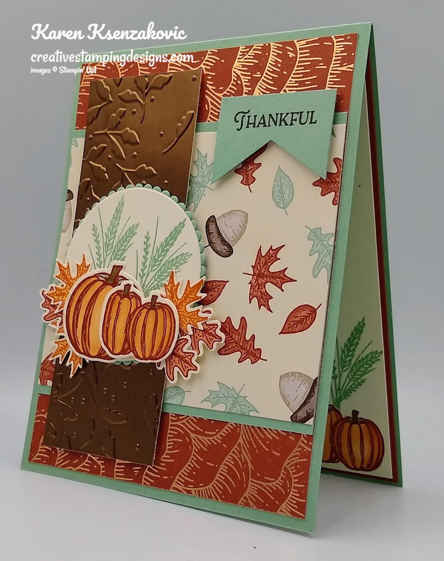 Stampin’ Up! Autumn Gather Together | Creative Stamping Designs
