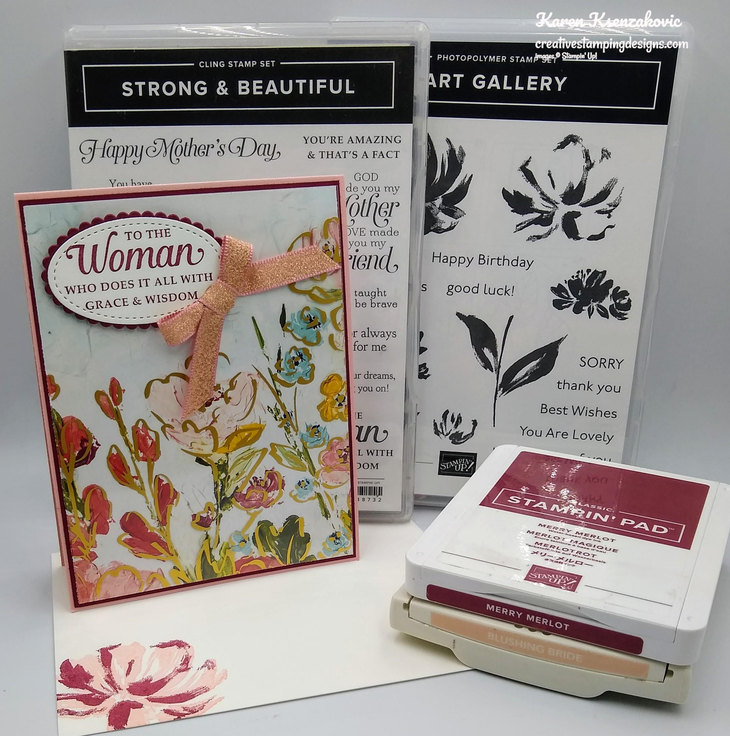 Stampin' Up! Art Gallery Quick and Easy Card Pack | Creative