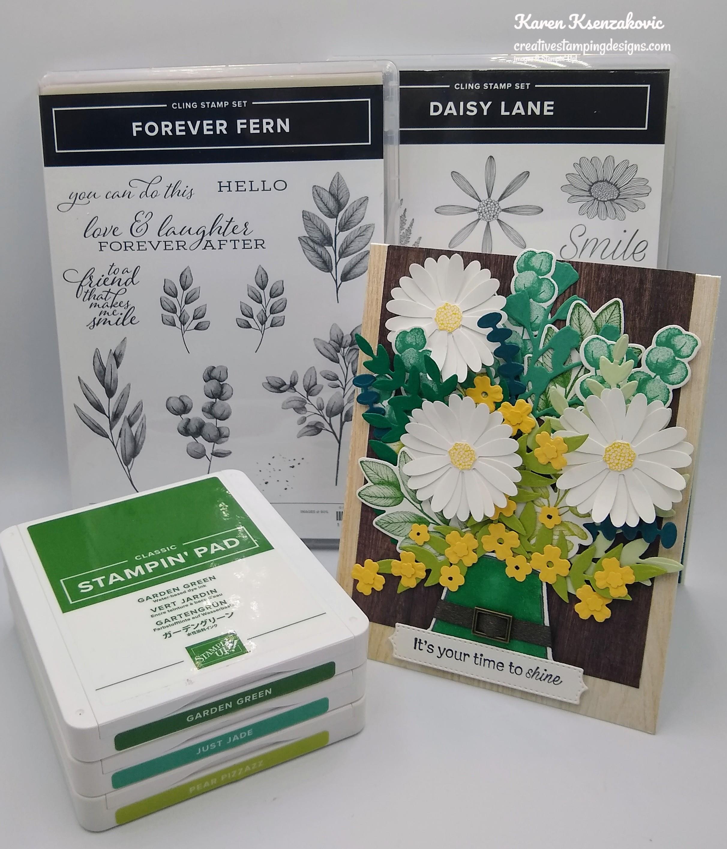 Stampin’ Up! Forever Fern | Creative Stamping Designs
