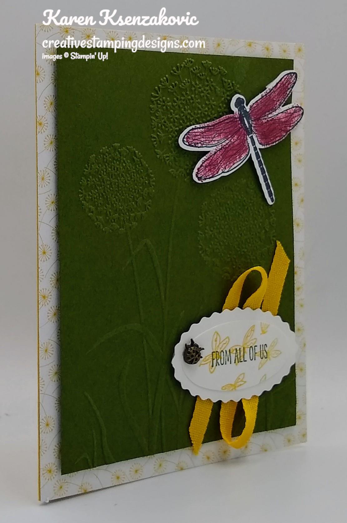 Stampin' Up! Dragonfly Garden Wishes | Creative Stamping Designs