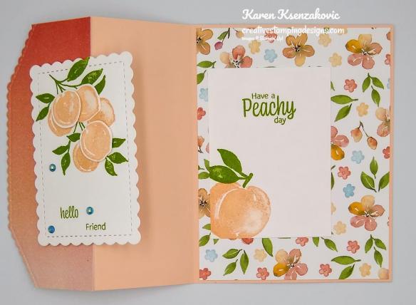 Stampin’ Up! Sweet As A Peach for Fun Fold Friday | Creative Stamping ...