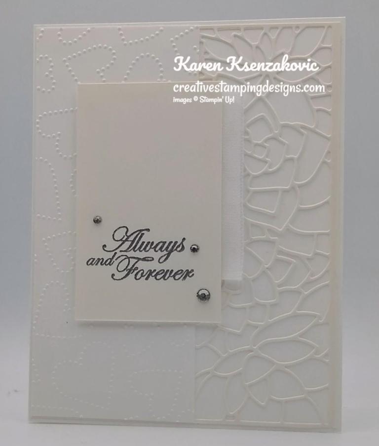 Stampin’ Up Forever Fern Wedding | Creative Stamping Designs