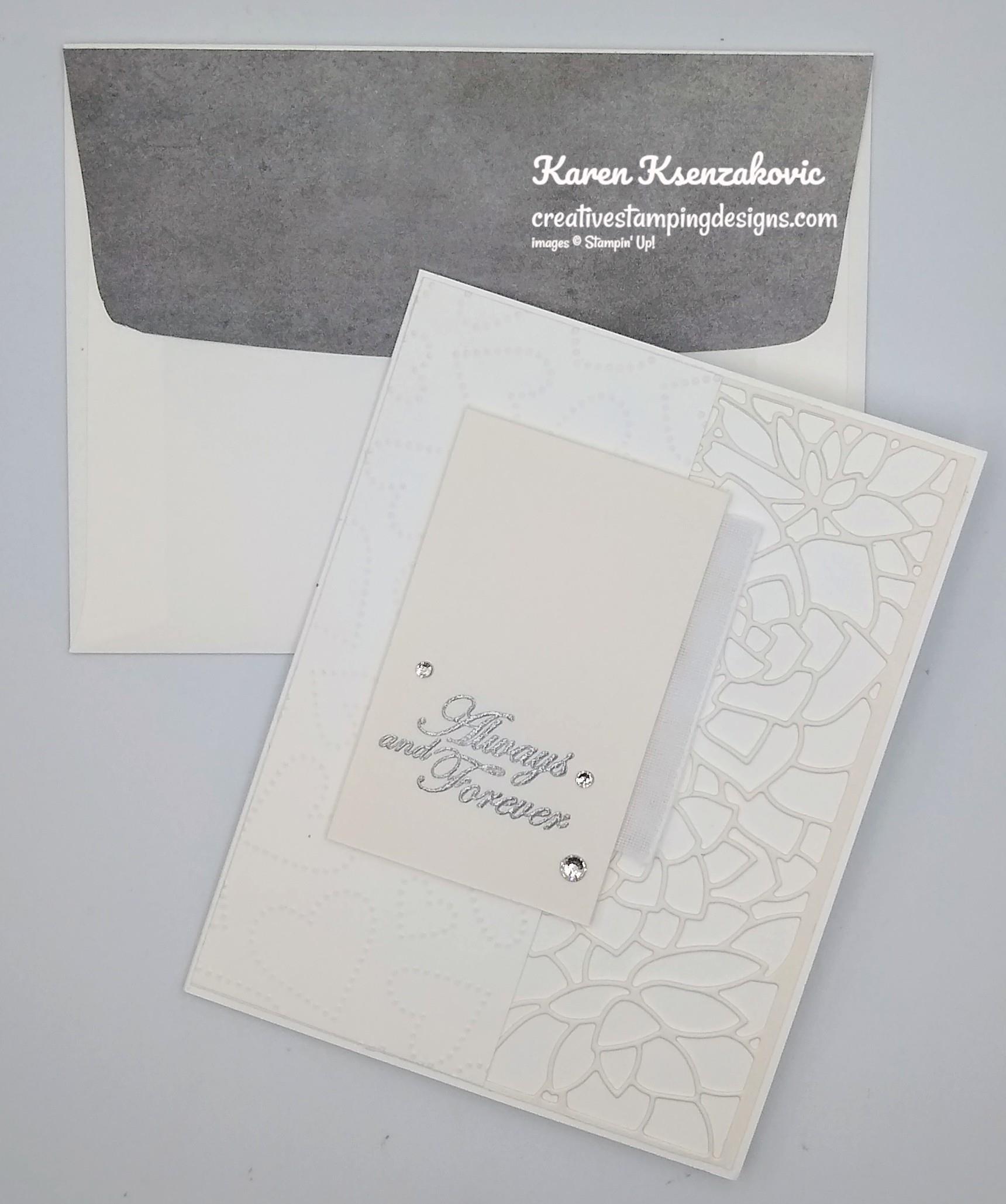 Stampin’ Up Forever Fern Wedding | Creative Stamping Designs
