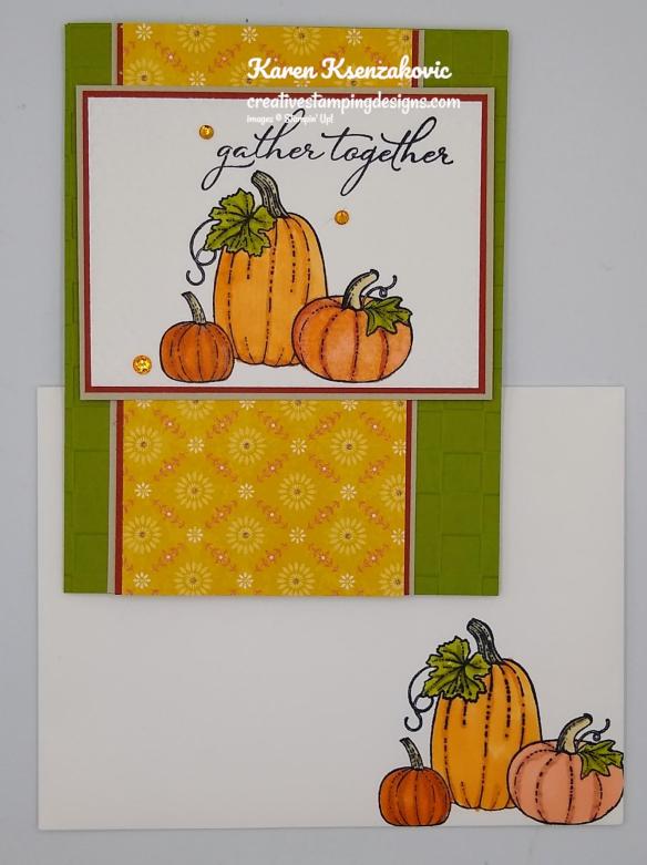 Stampin’ Up! Pretty Pumpkins for The Card Concepts | Creative Stamping ...