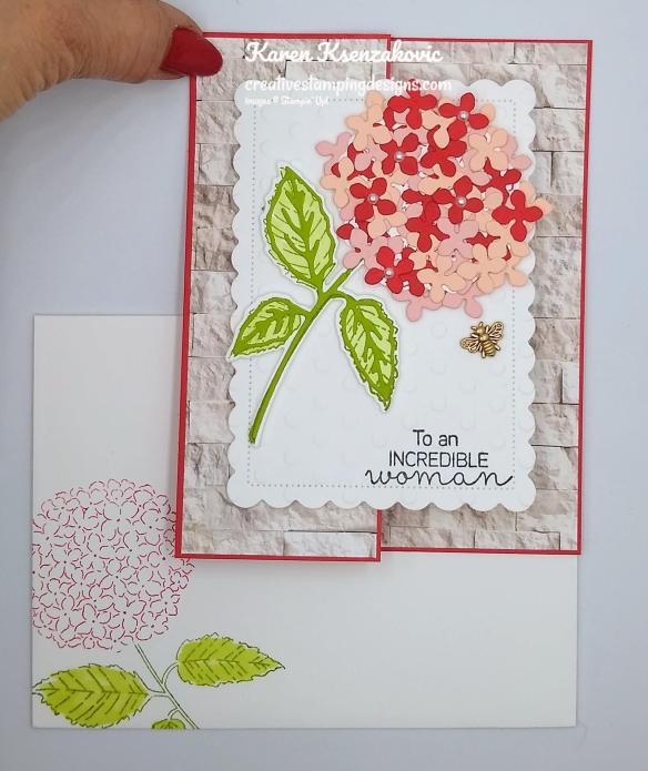 Stampin’ Up! Hydrangea Haven for Fun Fold Friday with Video Tutorial ...