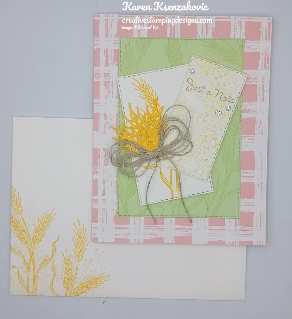 Stampin' Up! Gathered Wheat 6 creativestampingdesigns.com
