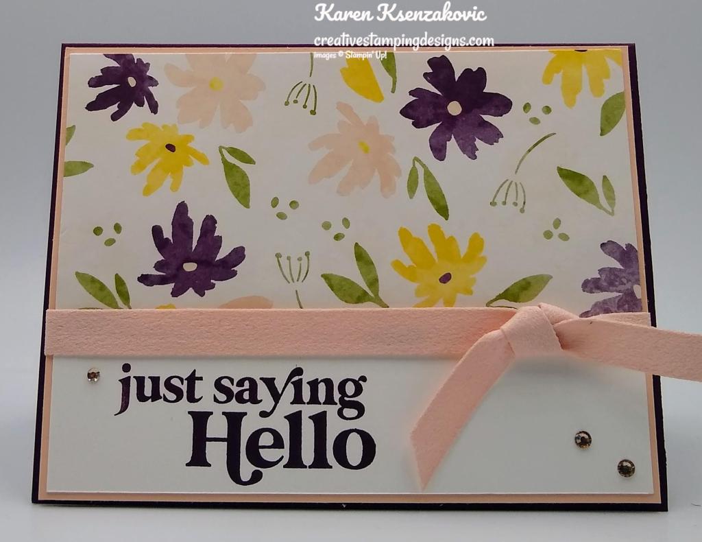 Stampin' Up! Simply Fabulous CAS 2 creativestampingdesigns.com