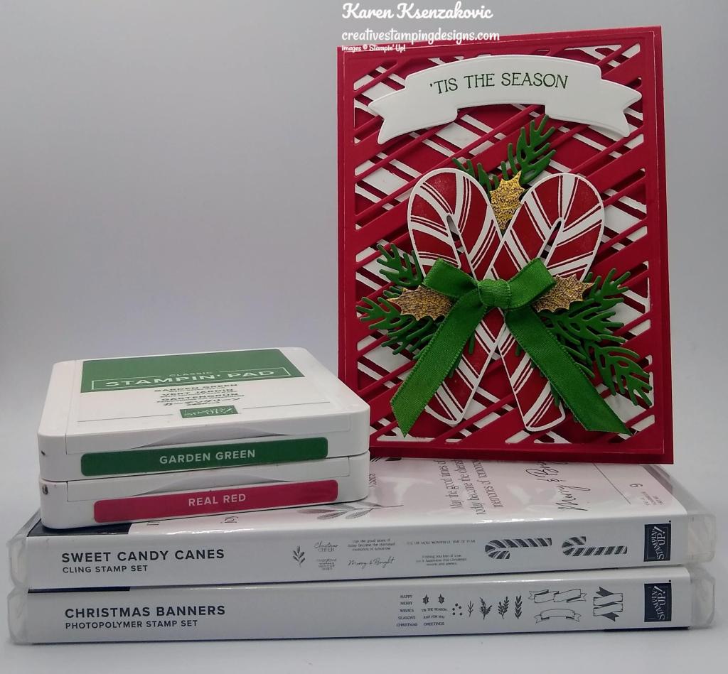 Stampin' Up! Sweetest Candy Canes Christmas 1 creativestampingdesigns.com