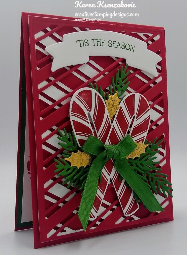 Stampin' Up! Sweetest Candy Canes Christmas 3 creativestampingdesigns.com