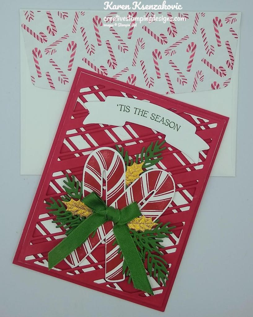 Stampin' Up! Sweetest Candy Canes Christmas 7 creativestampingdesigns.com