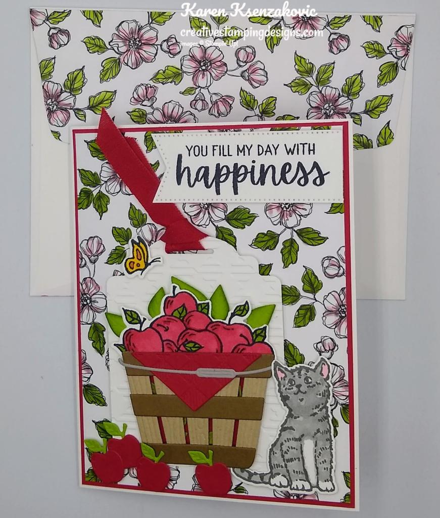 Stampin' Up! Cheerful Basket Fun Fold 8 creativestampingdesigns.com