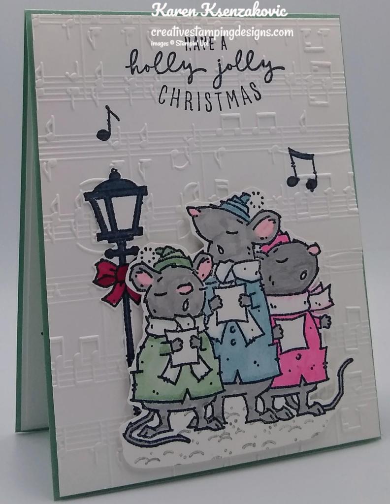 Stampin' Up! Caroling Mice 3 creativestampingdesigns.com
