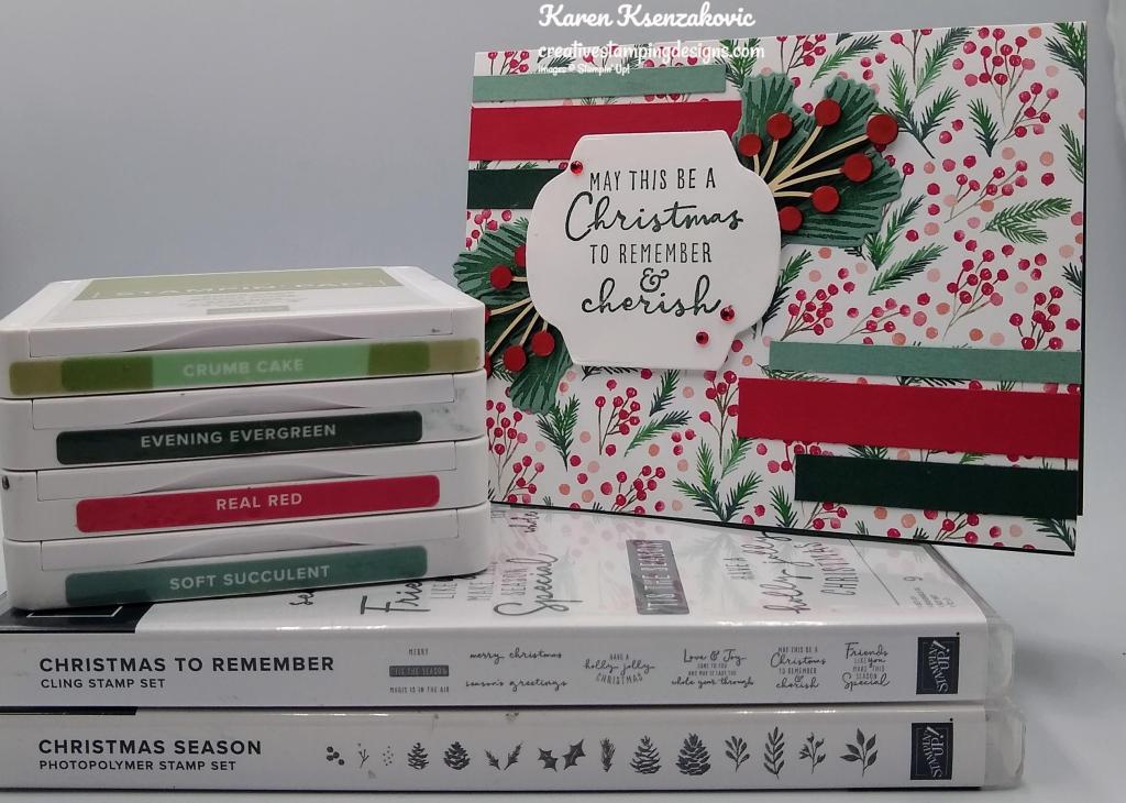 Stampin' Up! Christmas Season To Remember 1 creativestampingdesigns.com