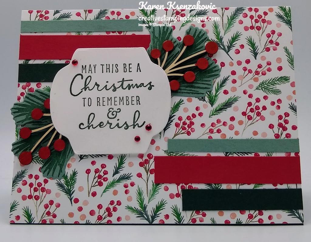 Stampin' Up! Christmas Season To Remember 2 creativestampingdesigns.com