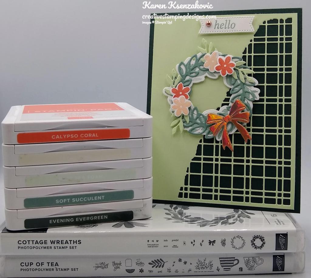 Stampin' Up! Cottage Wreaths Hello 1
creativestampingdesigns.com