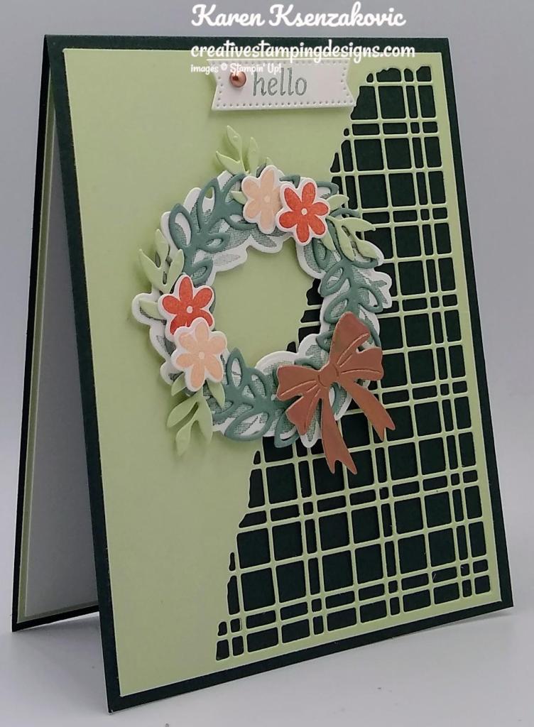 Stampin' Up! Cottage Wreaths Hello 4
creativestampingdesigns.com