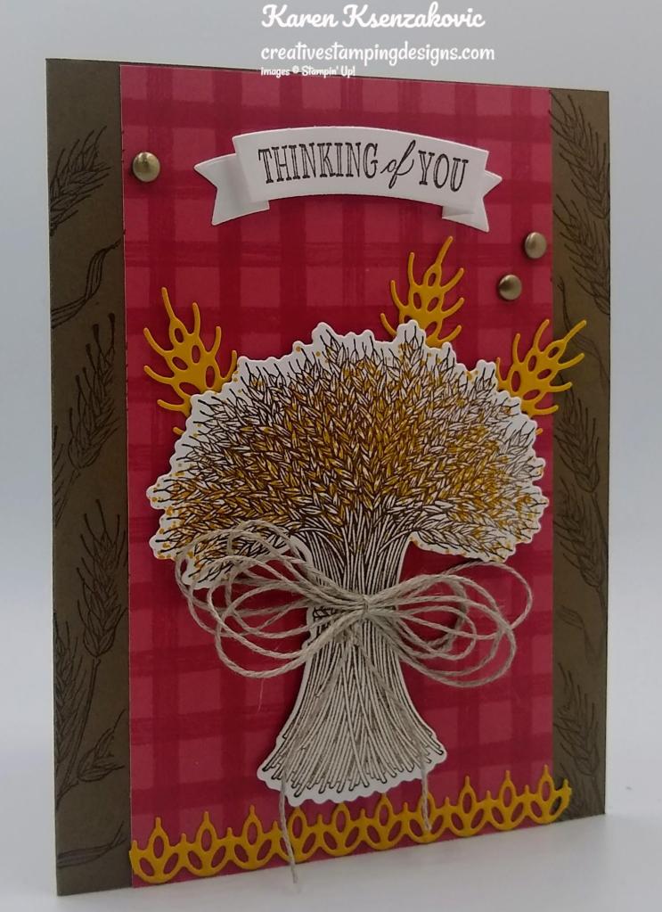 Stampin' Up! Gathered Wheat 3 creativestampingdesigns.com