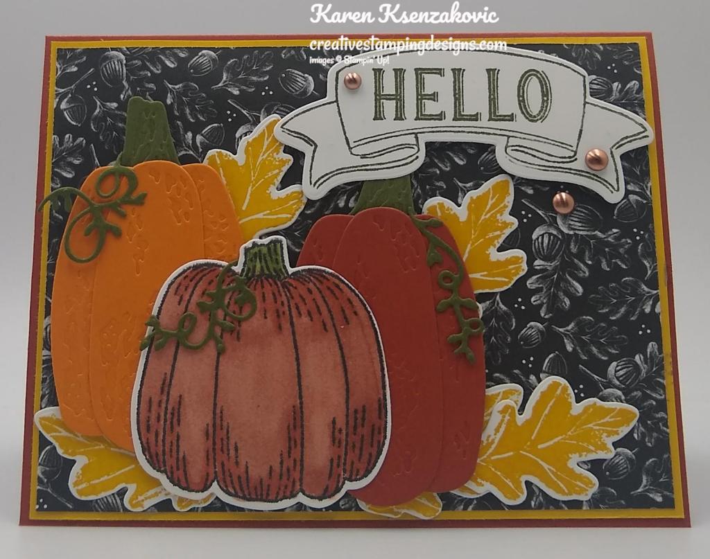 Stampin' Up! Hello Harvest 2 creativestampingdesigns.com