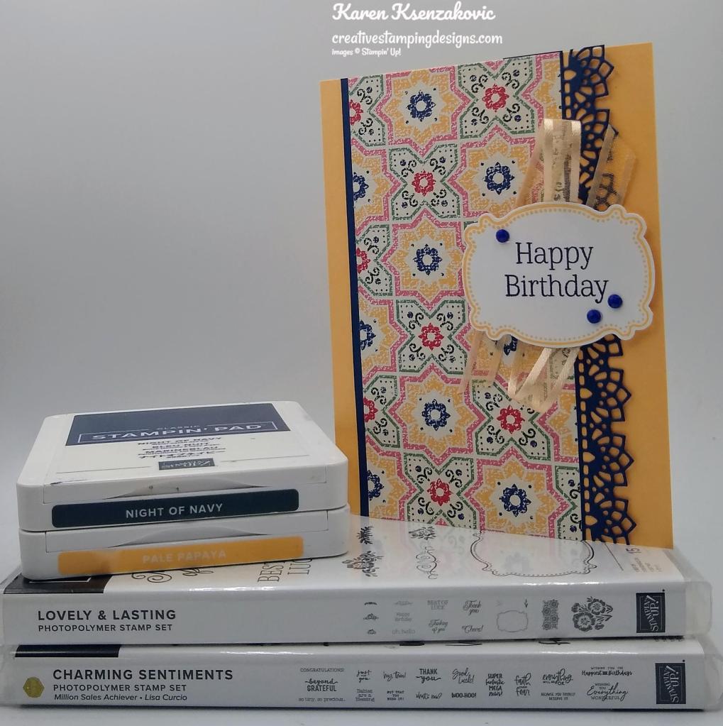 Stampin' Up! Lovely & Lasting Birthday 1 creativestampingdesigns.com