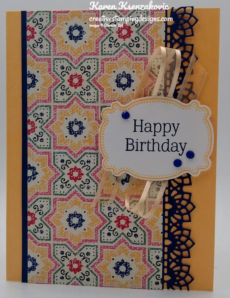Stampin' Up! Lovely & Lasting Birthday 2 creativestampingdesigns.com
