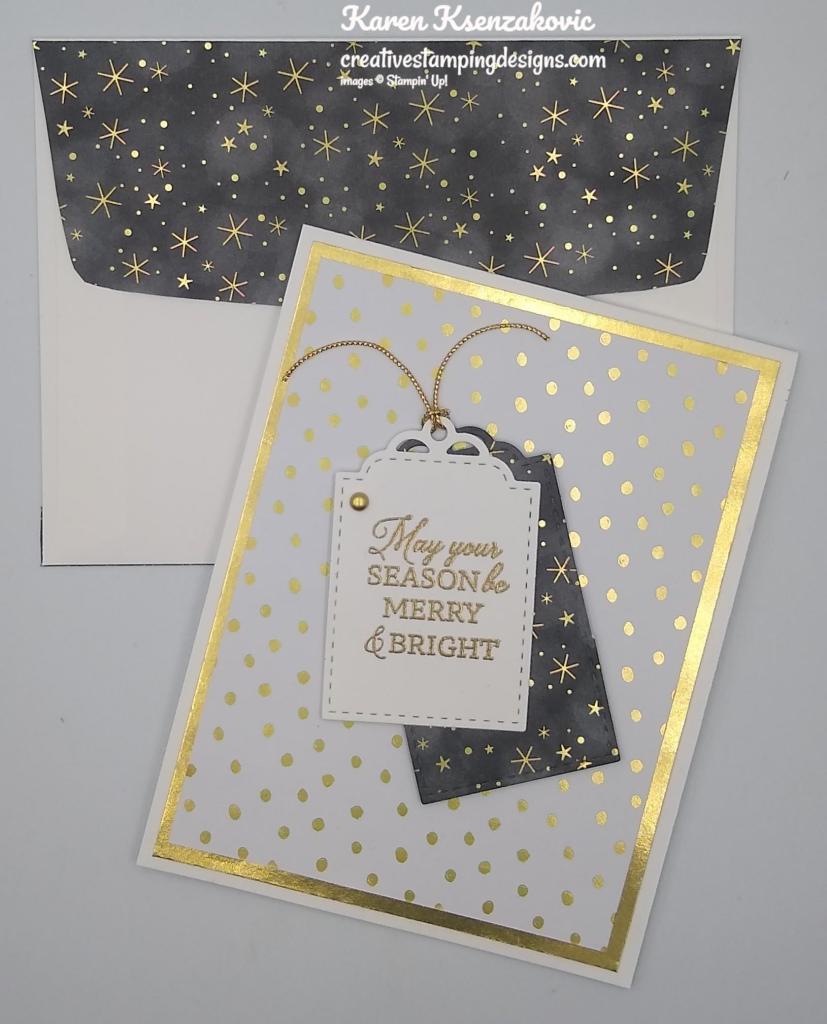 Stampin' Up! Trimming The Tree CAS 7 creativestampingdesigns.com