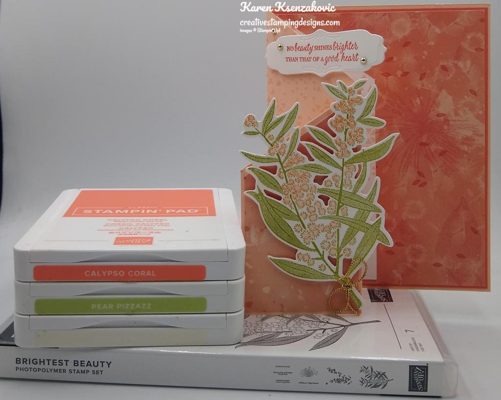 Stampin' Up! Brightest Beauty Fun Fold 1 creativestampingdesigns.com