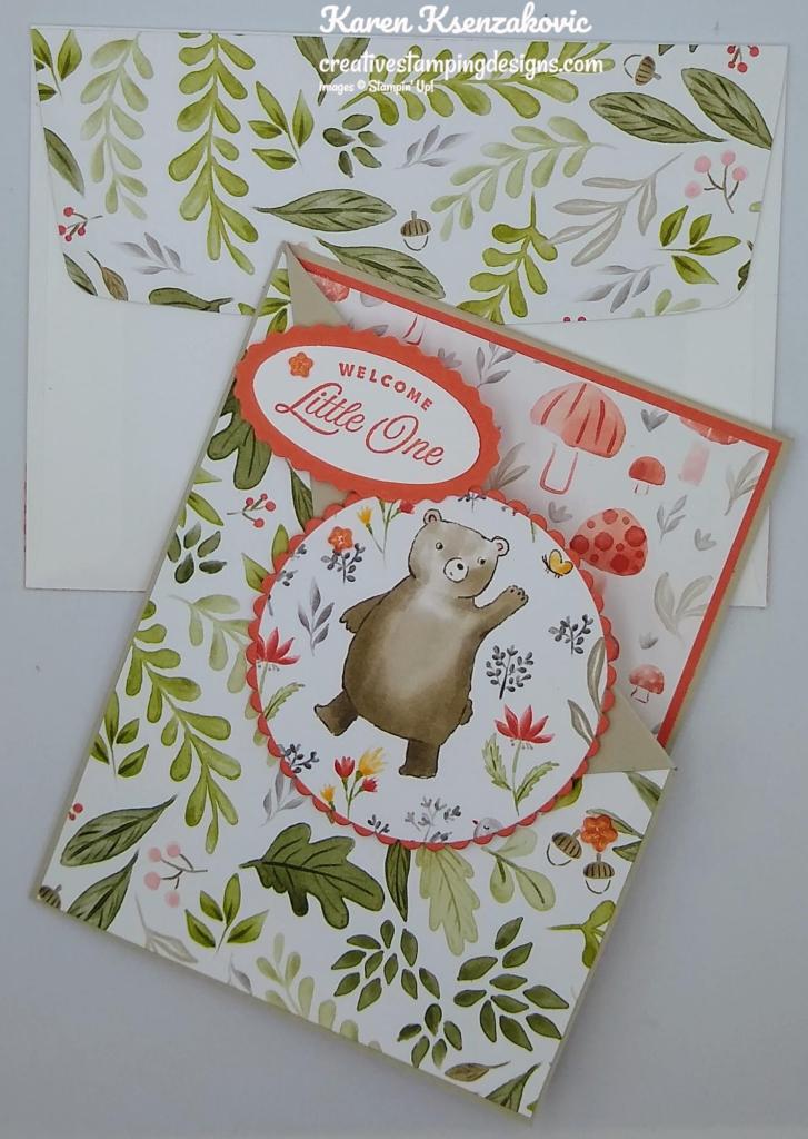 Stampin' Up! Celebrating You Baby Fun Fold 7 creativestampingdesigns.com