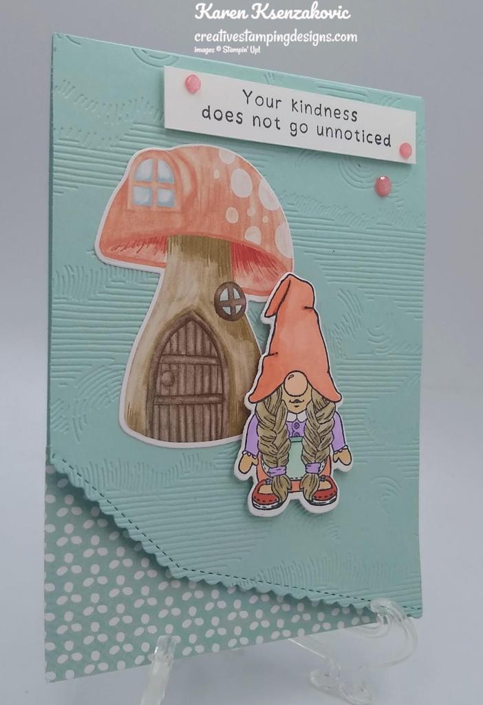 Stampin' Up! Kindest Gnomes Thank You 3 creativestampingdesigns.com