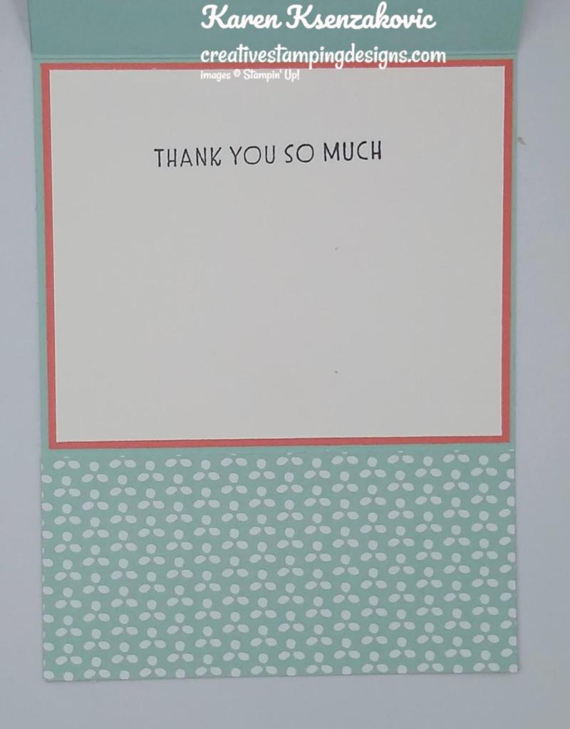 Stampin' Up! Kindest Gnomes Thank You 5 creativestampingdesigns.com