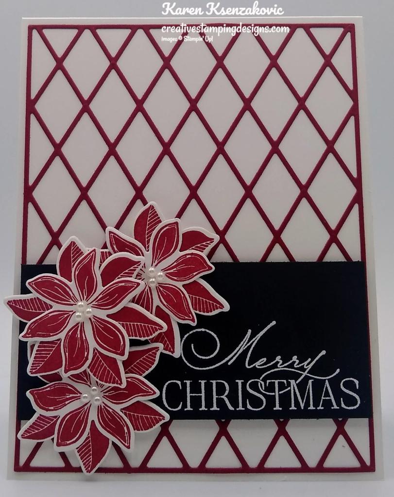 Stampin' Up! Merriest Moments CAS 2 creativestampingdesigns.com