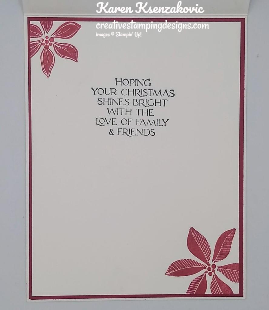 Stampin' Up! Merriest Moments CAS 5 creativestampingdesigns.com