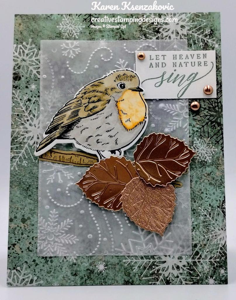Stampin' Up! Perched In A Tree 2 creativestampingdesigns.com
