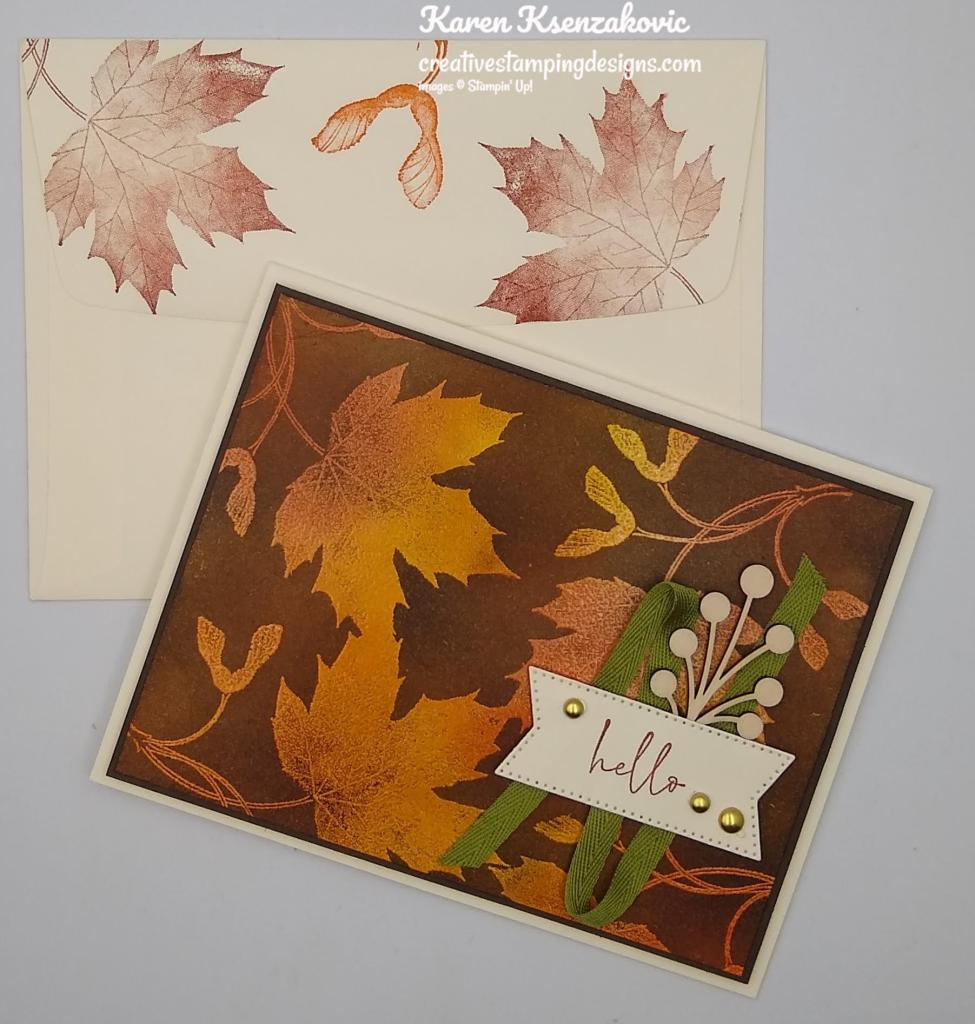 Stampin' Up! Soft Seedlings Josephs Coat 7 creativestampingdesigns.com