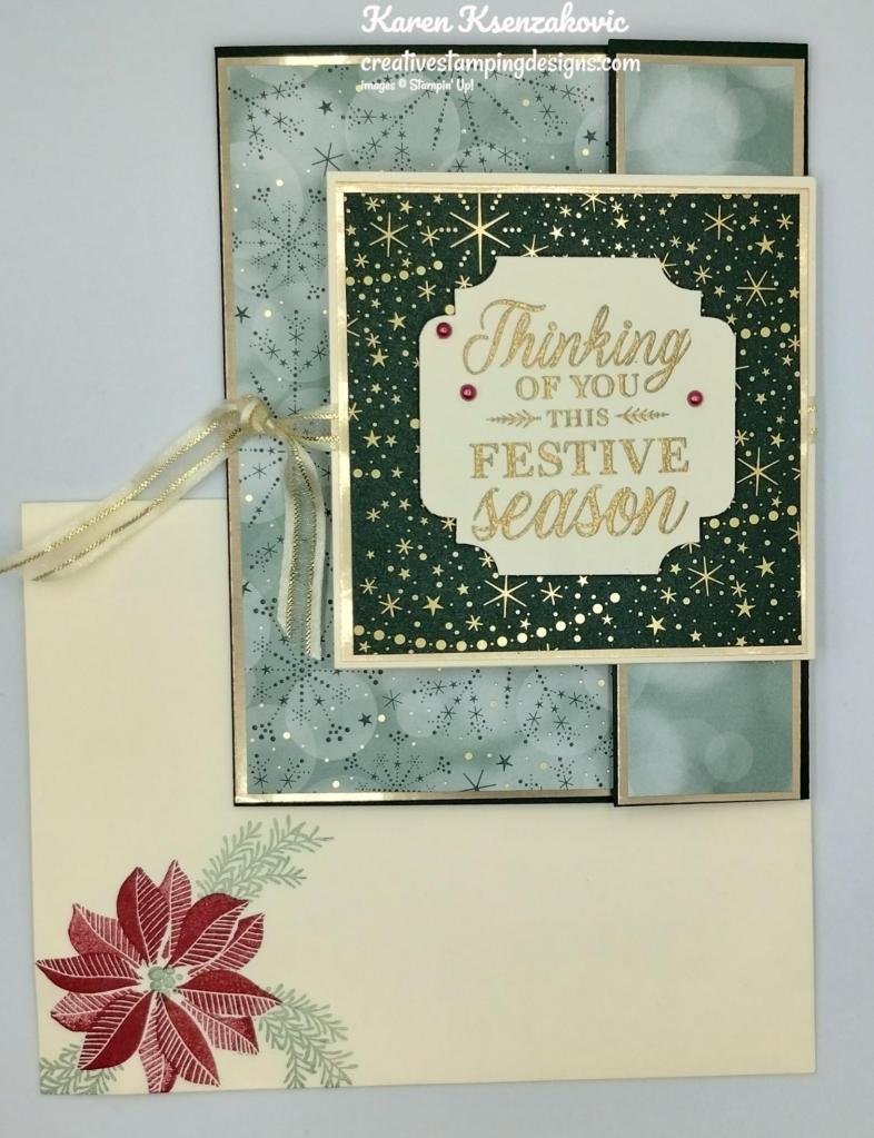 Stampin' Up! Brightest Glow Fun Fold 6 creativestampingdesigns.com