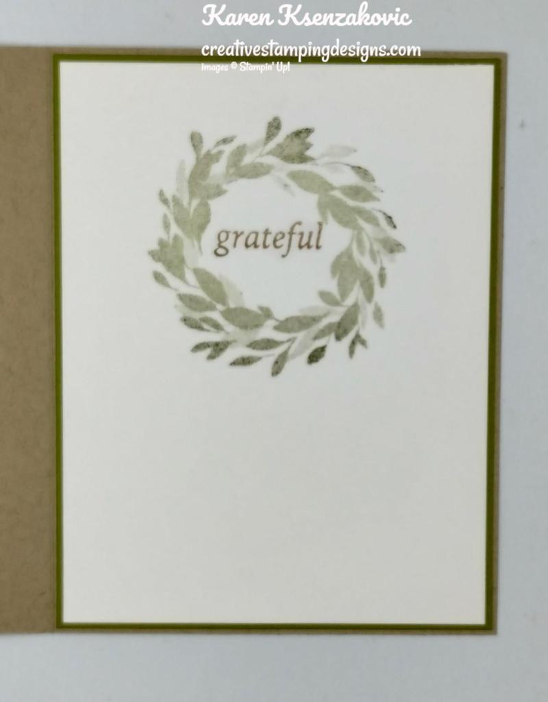 Stampin' Up! Cottage Wreaths Hello 5 creativestampingdesigns.com