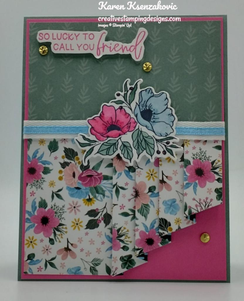 Stampin' Up! Framed Florets Drapery 2 creativestampingdesigns.com