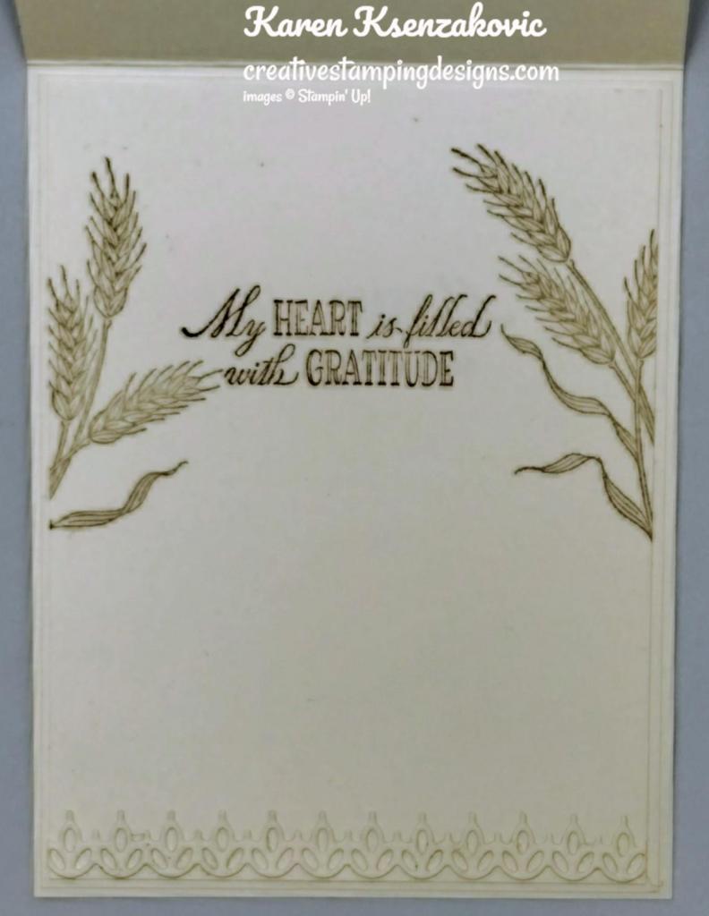 Stampin' Up! Gathered Wheat 5 creativestampingdesigns.com
