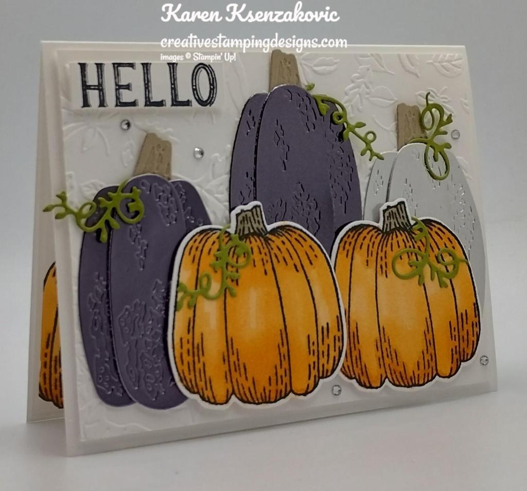 Stampin' Up! Hello Harvest Pumpkins 4 creativestampingdesigns.com