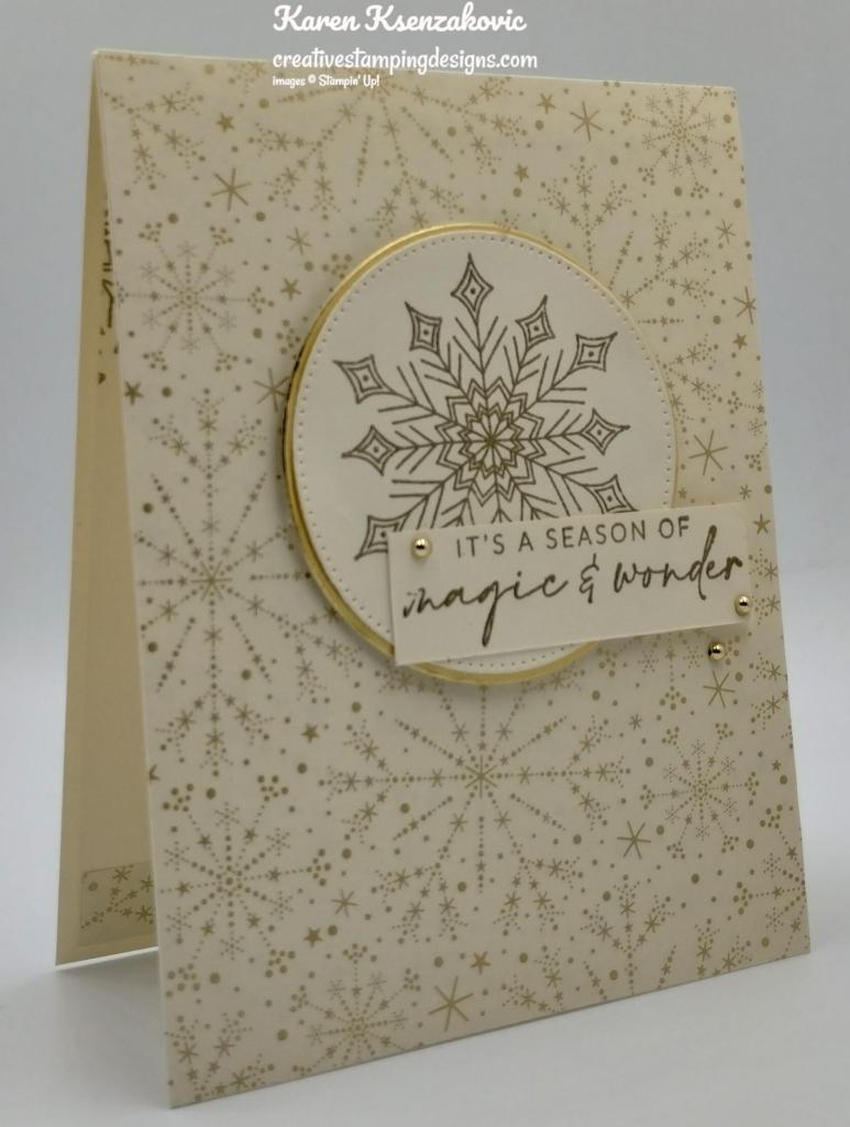 Stampin' Up! Joyful Flurry CAS 3 creativestampingdesigns.com