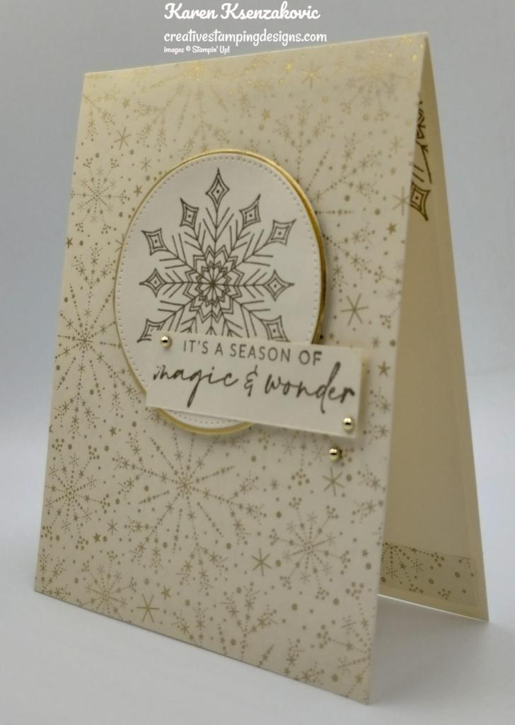 Stampin' Up! Joyful Flurry CAS 4 creativestampingdesigns.com